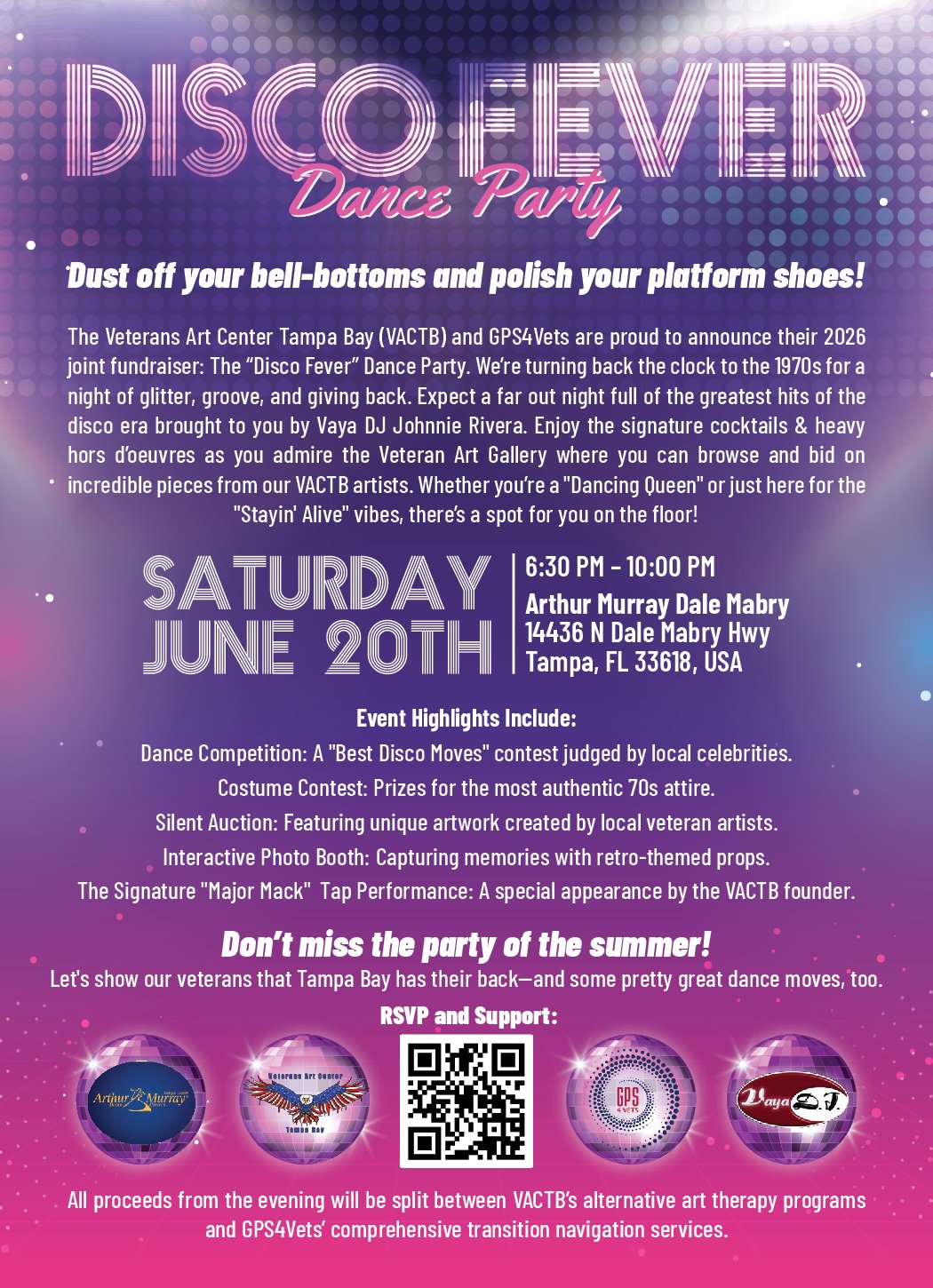 Disco Fever flyer 2026
